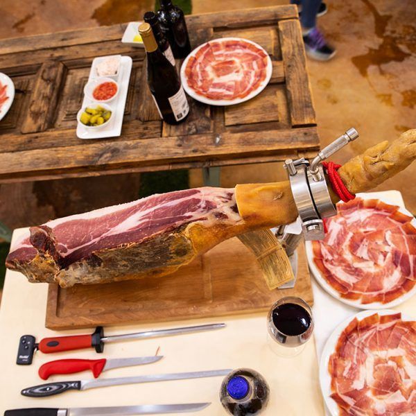 Jamón de Teruel traditional Spanish ham from Aragón
